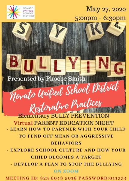 5.27.2020 Elementary Parent Education Night – NUSD