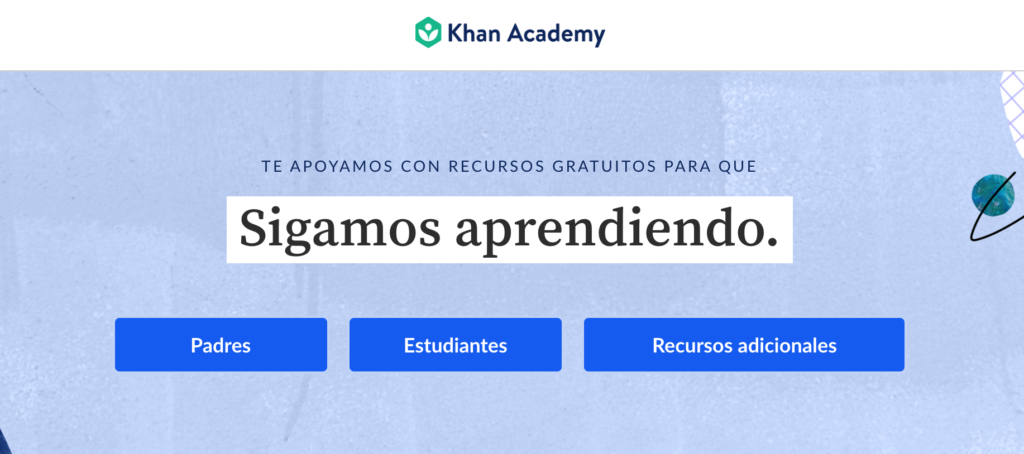 khan academy spanish resour