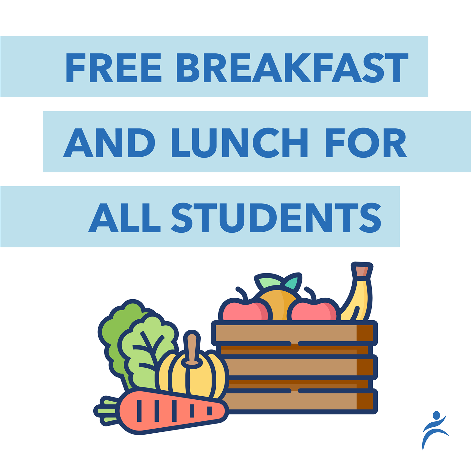 Free meals graphic