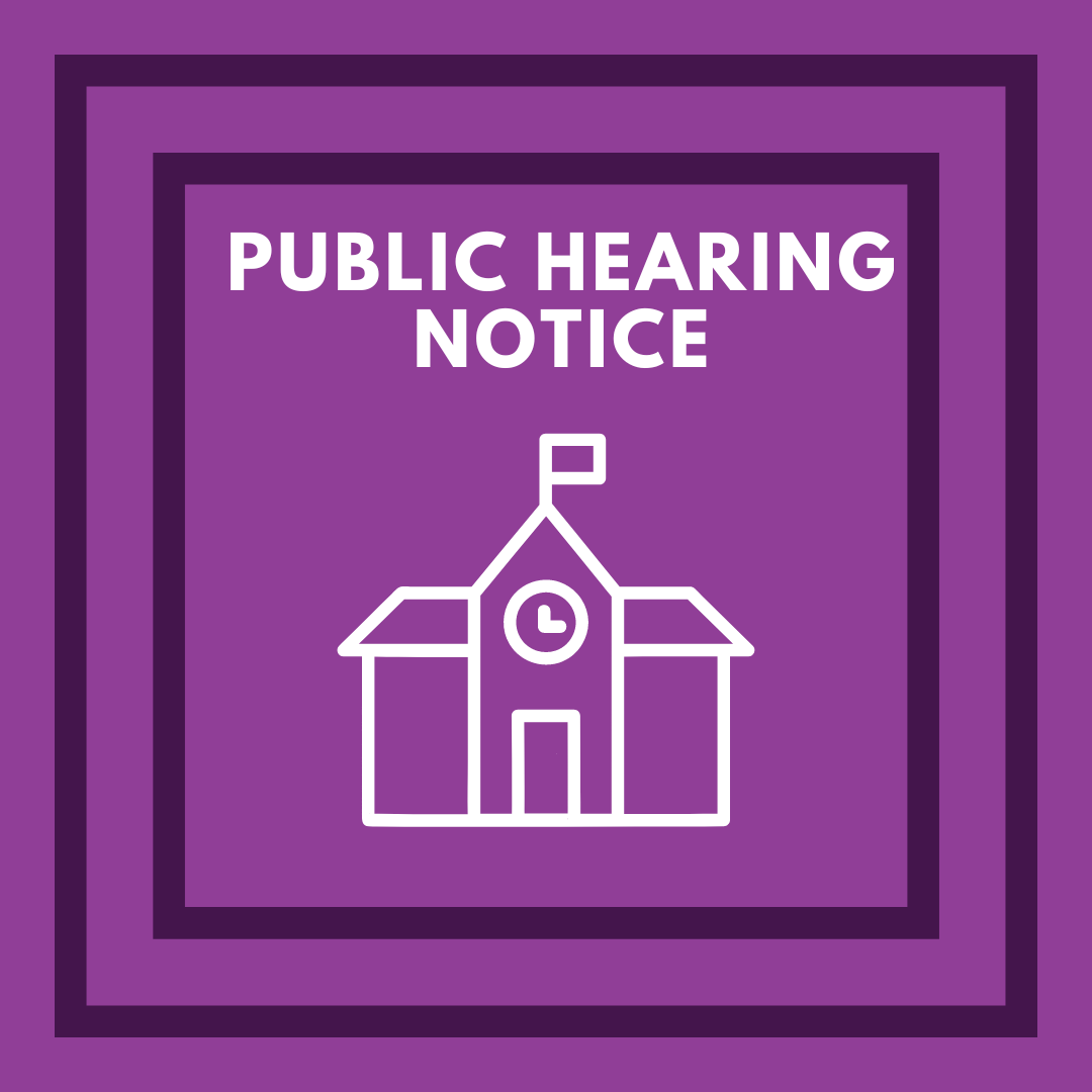 Public Hearing Notice NUSD